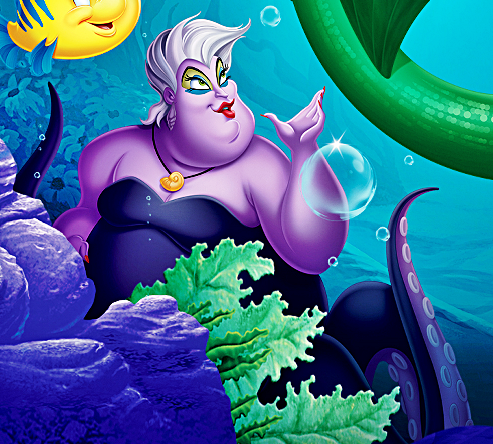 Battle of the Disney Movie Posters/Covers: Ursula from.
