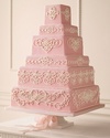  розовый wedding cake
