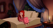 Ariel's pink nightgown