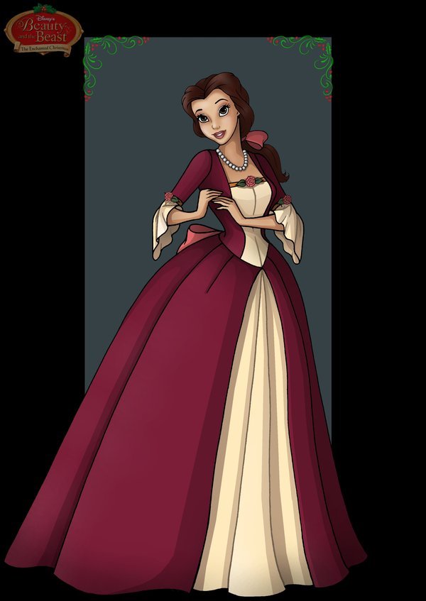 What color red do you like for Belle's Christmas dress