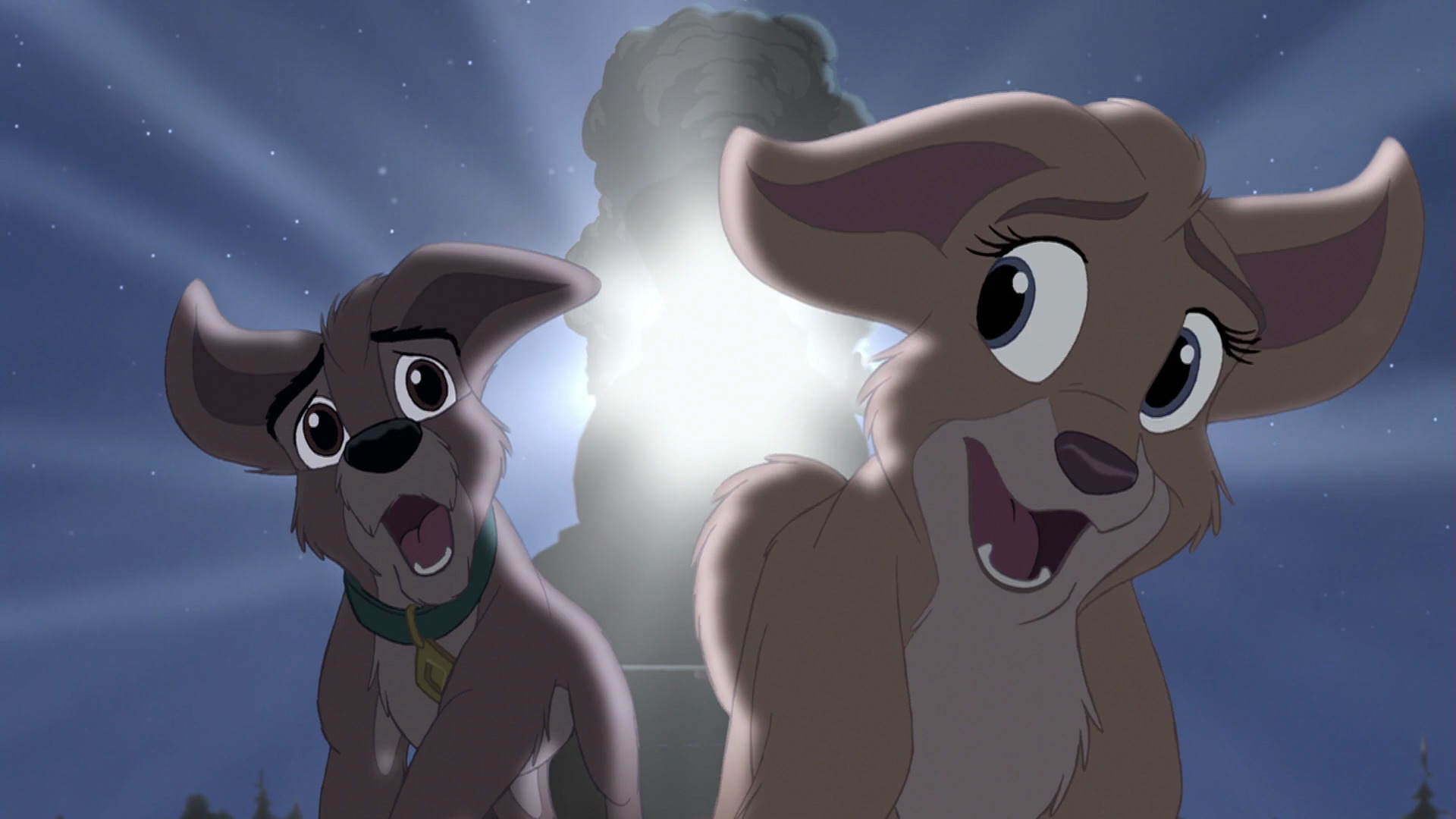 How old do you think Scamp and Angel from Lady and the Tramp 2: Scamp'...