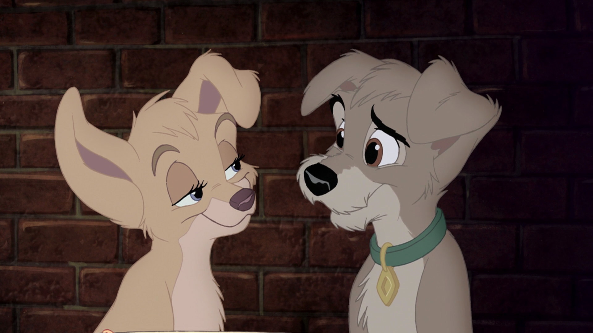 How old do you think Scamp and Angel from Lady and the Tramp 2: Scamp'...