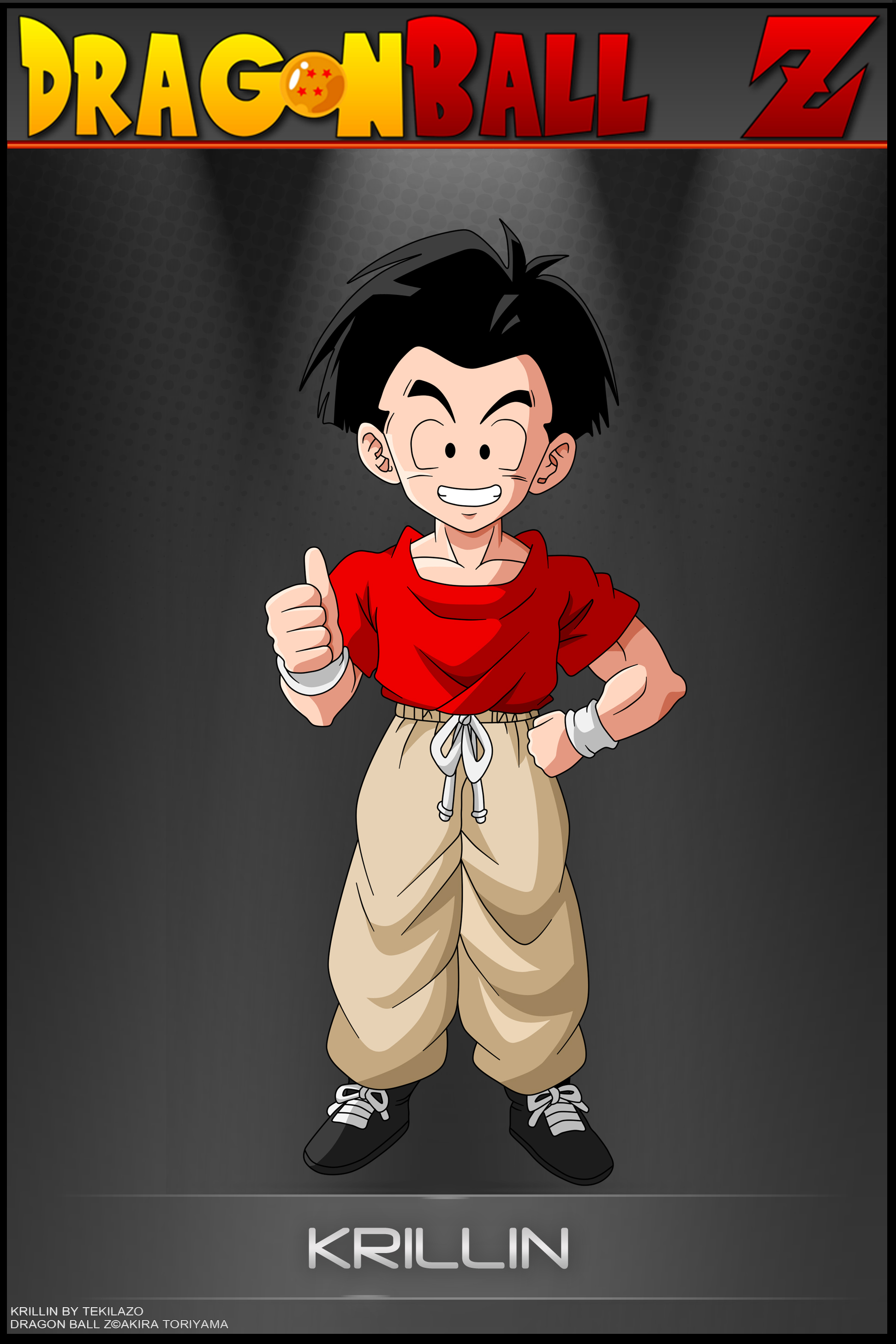 Dragon Ball Z. Which one Krillin you like more with hair or bald? 