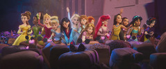  Watching all the Princesses together