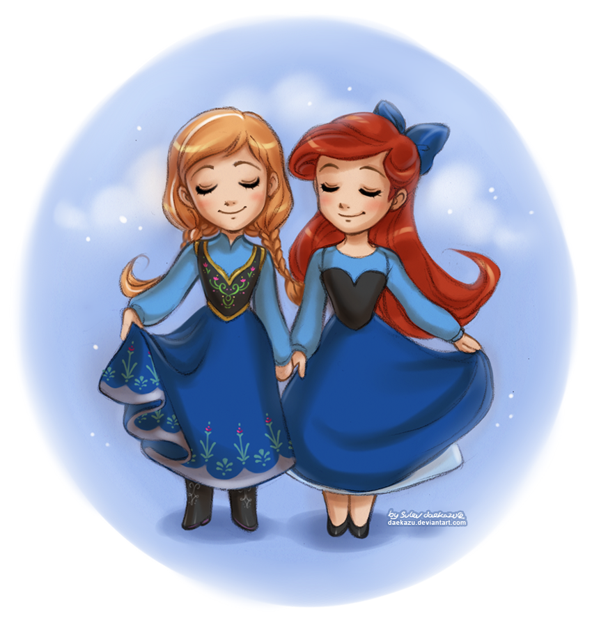 Would Du say all the CGI princesses (except Elsa) are clones of Ariel ...