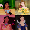  Middle 4 - Jasmine, Belle, Pocahontas, Snow White