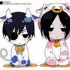 Sebastian and Ciel Cows!!! Animefreak100 photo