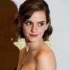 Emma Watson, she is wearing something don