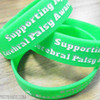 Customize any of our wristband type with cerebral palsy awareness message and artwork. wristbands photo
