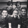 Phil Lester, Dan Howell, Jack and Finn Harries and Tyler Oakley<3 ninjacupcake88 photo