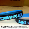 Help the students who suffer from bullies with the help of bully wristband with supportive message. wristbands photo