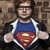 My two favorite things; Superman and Ed Sheeran (aka ginger god) supermans_wife photo
