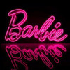 pink neon barbie logo pinkmare photo