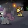 Sweetie Belle and Button Mash in Minecraft Karina59 photo