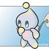 A chao with a flower~! BabyMew photo