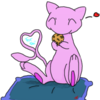 Mew eating a cookie~! :3 BabyMew photo
