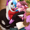 just chillen with bea and her friend  lonewolf8547 photo