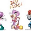 Julie-su! Amy Rose and Sally Acorn are Best Friends ameliarose2002 photo