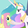 Celestia and Fluttershy rosewinton3055 photo