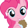 Pinkie Pie Drinking Milkshake PinkieSmiles photo