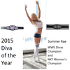 2015 WWE Diva of the year Summer Rae  BobbyWeir1980 photo