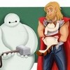 BAYMAX IS THE NEW RULER OF ASGARD!!!!!!!!!!!!!! baymaxisawesome photo