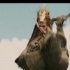 Jadis Queen Of Narnia Knocks Down The Stone Minotaur with her sword JadisWhitewitch photo