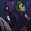 raven and beastboy from teen titans. some photo I really love! merna_ac photo