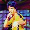 The Late Great Bruce Lee. Original artwork by Adam Darr Adzee photo