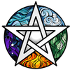Wiccan Pentagram with Elements one_good_witch photo