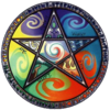 Wiccan Pentagram with Elements one_good_witch photo
